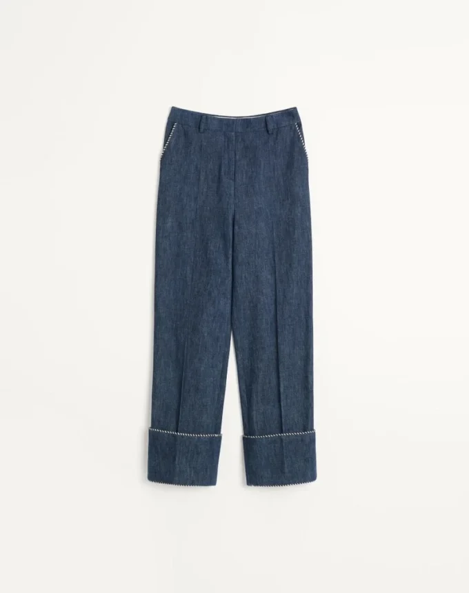 Παντελόνι από τζιν chambray