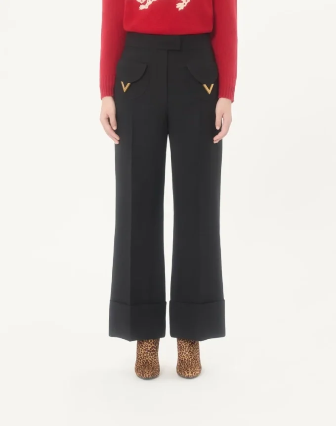 Παντελόνι Crepe Couture