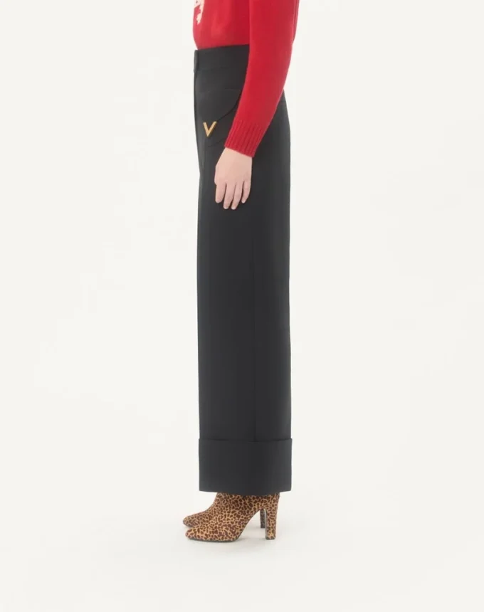 Παντελόνι Crepe Couture
