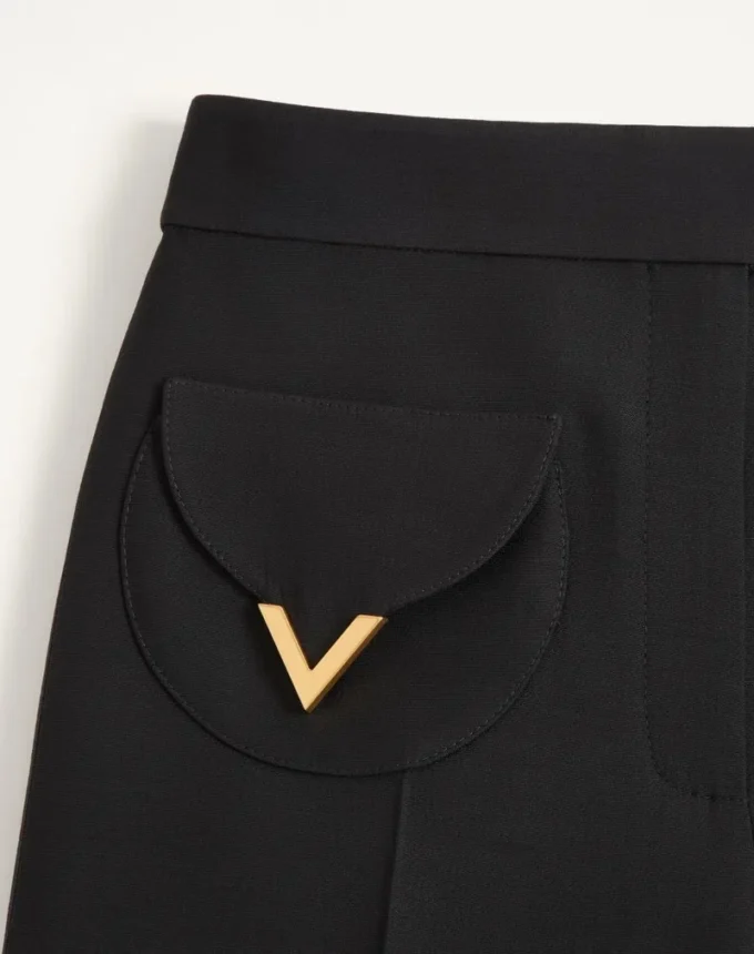 Παντελόνι Crepe Couture