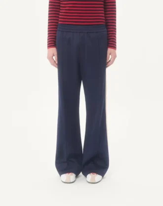 Παντελόνι Valentino από ακετάτη με VLogo Patch Παντελόνι Valentino από ακετάτη με VLogo Patch