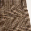 Παντελόνι Valentino από μαλλί με μοτίβο Glen Plaid και αναστρέψιμα μπατζάκια Παντελόνι Valentino από μαλλί με μοτίβο Glen Plaid και αναστρέψιμα μπατζάκια