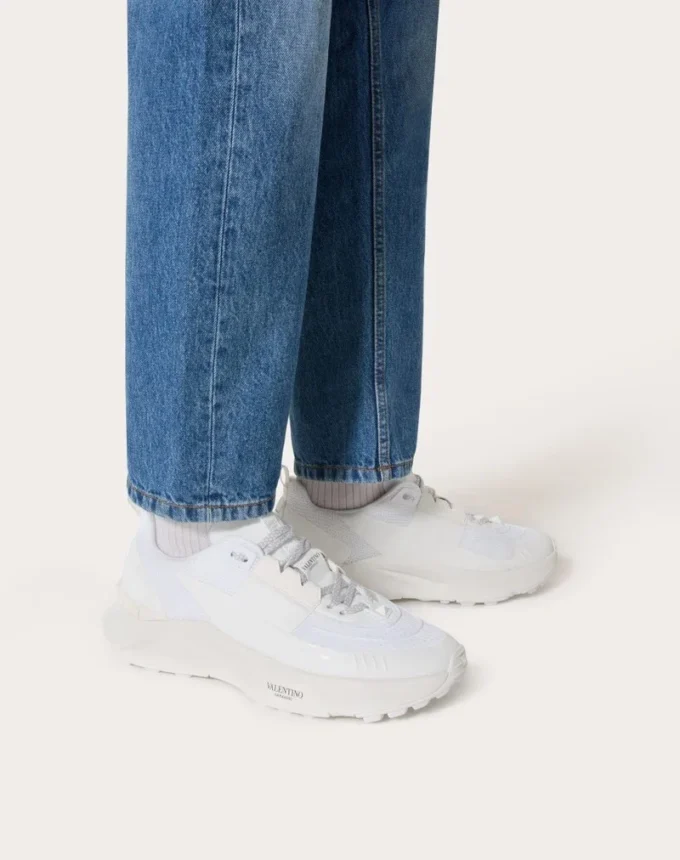 Παπούτσια True Act Low Top από πλέγμα και καουτσούκ