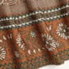Πλεκτή φούστα με μοτίβο Lurex Jacquard