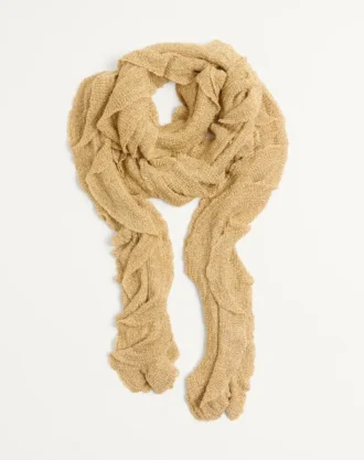 Πλεκτό κασκόλ Lurex