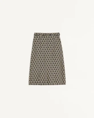 Πλισέ φούστα από twill Toute La V