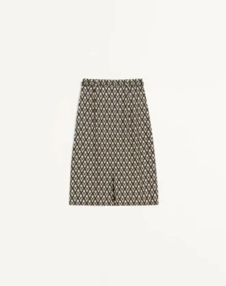 Πλισέ φούστα από twill Toute La V