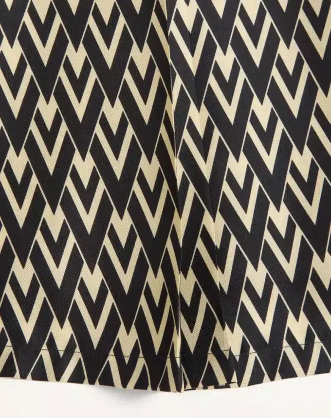 Πλισέ φούστα από twill Toute La V