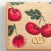 Πορτοφόλι Vlogo Signature Cherryfic Jacquard Raffia Πορτοφόλι Vlogo Signature Cherryfic Jacquard Raffia