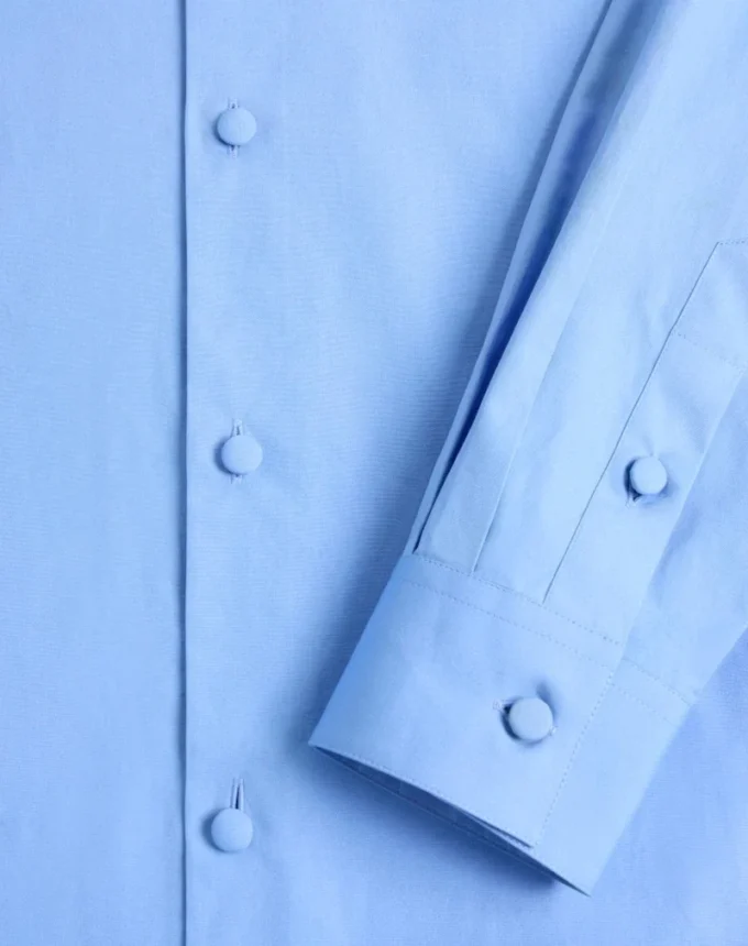Πουκάμισο από βαμβακερό ποπλίν Valentino Πουκάμισο από βαμβακερό ποπλίν Valentino