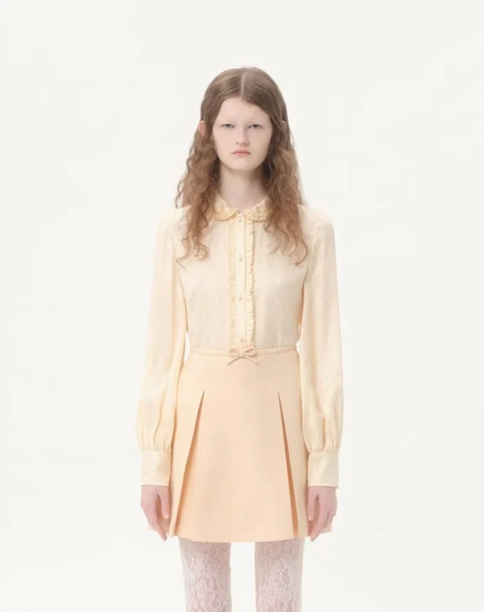 Πουκάμισο Toute La V Silk Jacquard Πουκάμισο Toute La V Silk Jacquard
