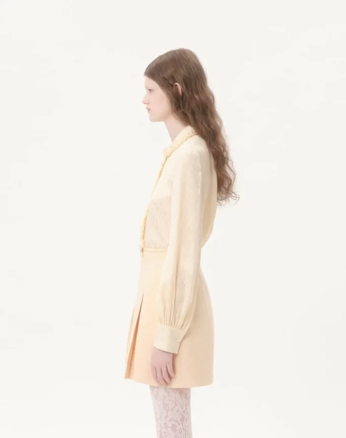 Πουκάμισο Toute La V Silk Jacquard Πουκάμισο Toute La V Silk Jacquard