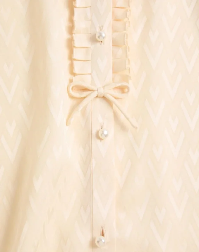 Πουκάμισο Toute La V Silk Jacquard Πουκάμισο Toute La V Silk Jacquard