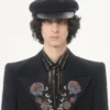 Πουκάμισο Valentino από μεταξωτό σιφόν και lurex Πουκάμισο Valentino από μεταξωτό σιφόν και lurex