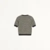 Πουλόβερ από μαλλί Jacquard Toute La V Πουλόβερ από μαλλί Jacquard Toute La V