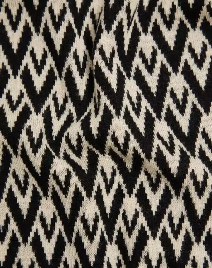Πουλόβερ από μαλλί Jacquard Toute La V Πουλόβερ από μαλλί Jacquard Toute La V
