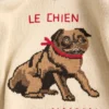 Πουλόβερ Le Chien De La Maison από μαλλί Jacquard