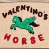 Πουλόβερ Valentino από μαλλί και βαμβάκι με έμπλαστρο Valentino horse Πουλόβερ Valentino από μαλλί και βαμβάκι με έμπλαστρο Valentino horse