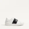 Rockstud Untitled Sneaker από δέρμα μοσχαριού με καρφιά σε τόνους Rockstud Untitled Sneaker από δέρμα μοσχαριού με καρφιά σε τόνους