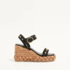 ROCKSTUD WEDGE ΑΠΟ Δέρμα Μοσχαριού 100MM