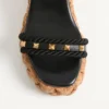ROCKSTUD WEDGE ΑΠΟ Δέρμα Μοσχαριού 100MM