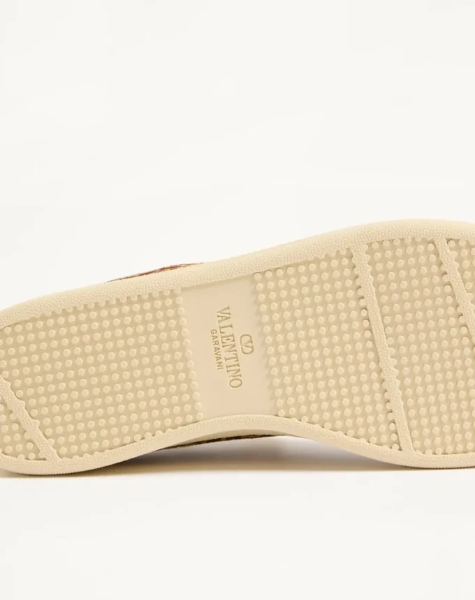 Royco Sneaker από δέρμα μοσχαριού με Fauve Eclat Print και δέρμα μοσχαριού Nappa Royco Sneaker από δέρμα μοσχαριού με Fauve Eclat Print και δέρμα μοσχαριού Nappa