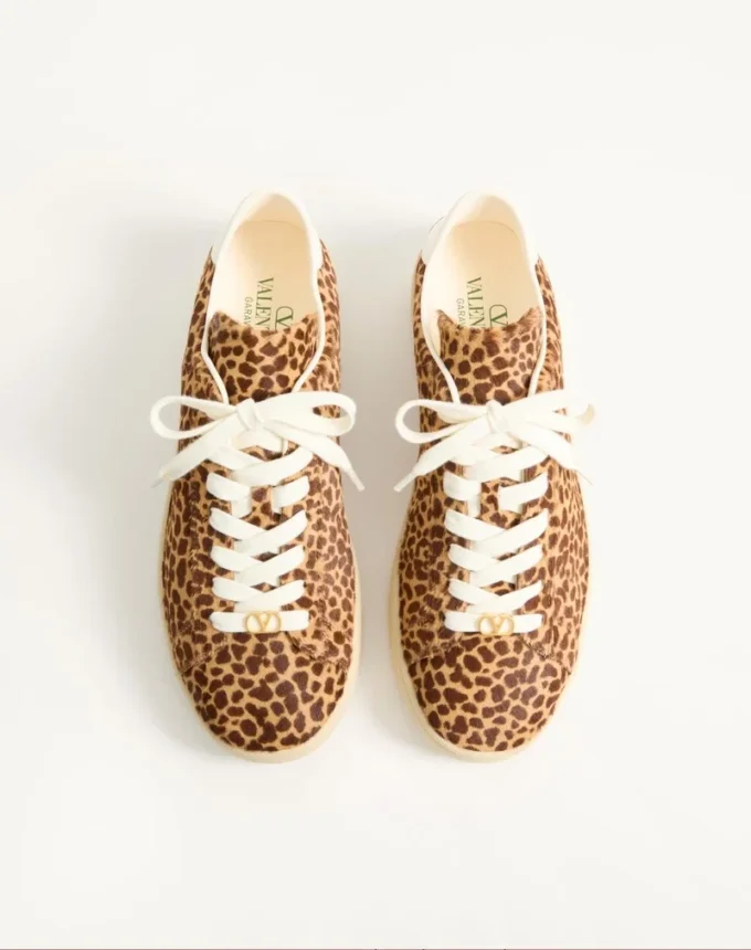 Royco Sneaker από δέρμα μοσχαριού με Fauve Eclat Print και δέρμα μοσχαριού Nappa Royco Sneaker από δέρμα μοσχαριού με Fauve Eclat Print και δέρμα μοσχαριού Nappa