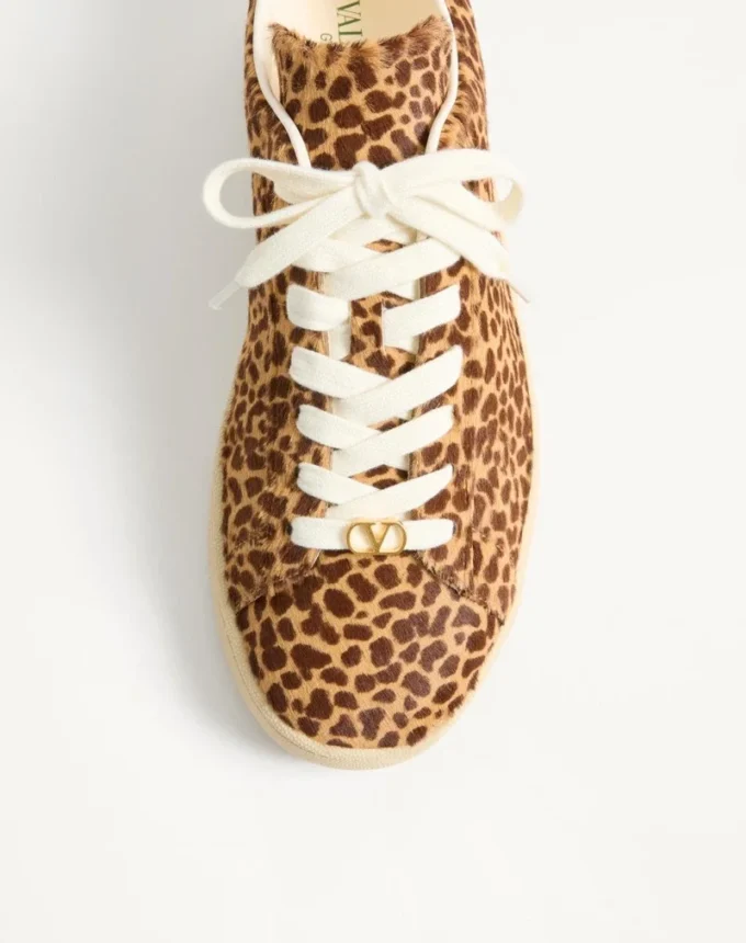 Royco Sneaker από δέρμα μοσχαριού με Fauve Eclat Print και δέρμα μοσχαριού Nappa Royco Sneaker από δέρμα μοσχαριού με Fauve Eclat Print και δέρμα μοσχαριού Nappa