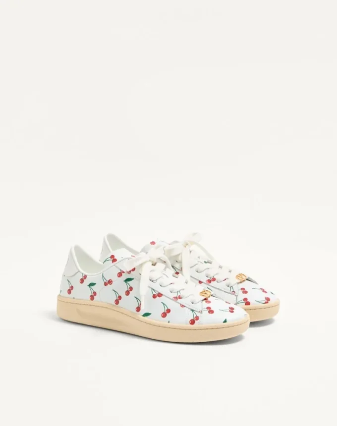 Royco Sneaker από δέρμα Nappa με μοτίβο Cherryfic