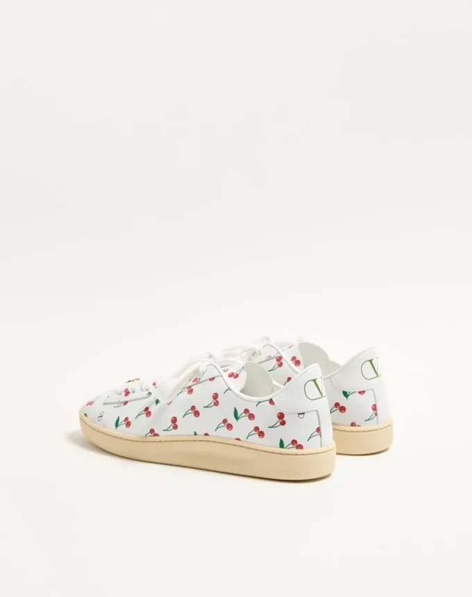 Royco Sneaker από δέρμα Nappa με μοτίβο Cherryfic Royco Sneaker από δέρμα Nappa με μοτίβο Cherryfic