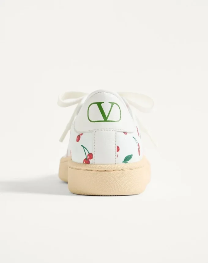 Royco Sneaker από δέρμα Nappa με μοτίβο Cherryfic