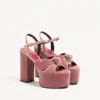Σανδάλια Crasher Velvet Platform 125 mm Σανδάλια Crasher Velvet Platform 125 mm