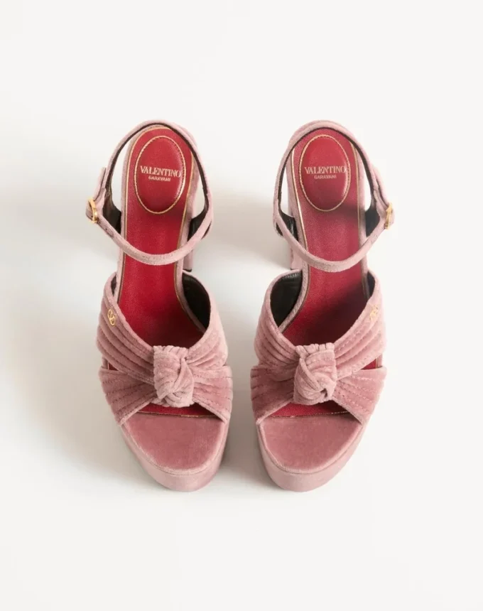Σανδάλια Crasher Velvet Platform 125 mm Σανδάλια Crasher Velvet Platform 125 mm