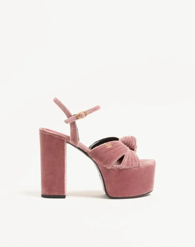 Σανδάλια Crasher Velvet Platform 125 mm Σανδάλια Crasher Velvet Platform 125 mm