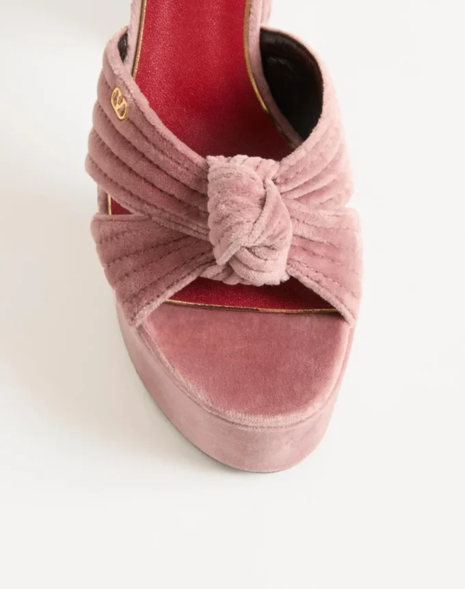 Σανδάλια Crasher Velvet Platform 125 mm Σανδάλια Crasher Velvet Platform 125 mm
