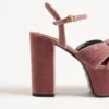 Σανδάλια Crasher Velvet Platform 125 mm Σανδάλια Crasher Velvet Platform 125 mm