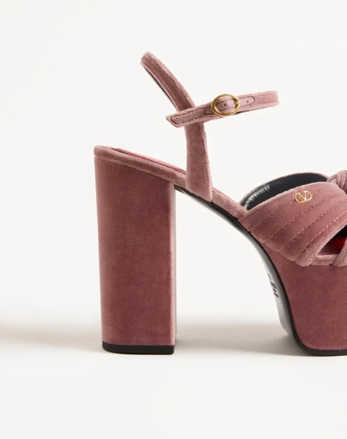 Σανδάλια Crasher Velvet Platform 125 mm Σανδάλια Crasher Velvet Platform 125 mm