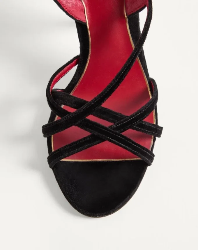 Σανδάλια Fetishique Velvet 105Mm