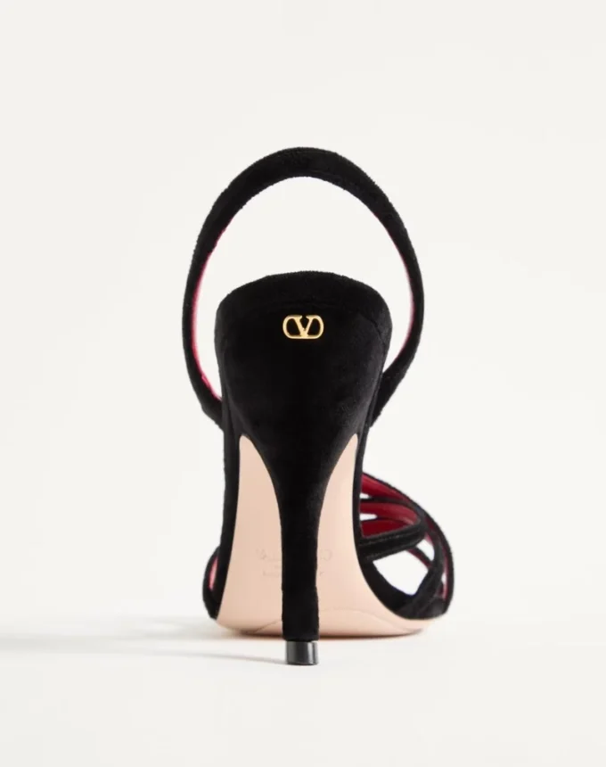 Σανδάλια Fetishique Velvet 105Mm