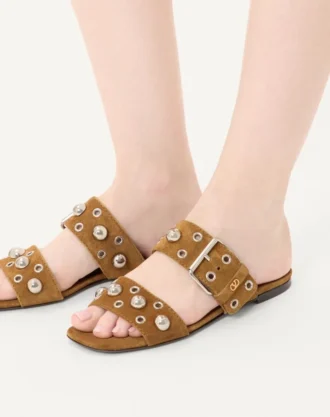 Σανδάλια Nellcôte από δέρμα Crust