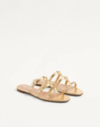 Σανδάλια Rockstud Laminated Nappa Slide