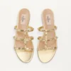 Σανδάλια Rockstud Laminated Nappa Slide
