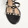Σανδάλια Rockstud με λουράκι στον αστράγαλο 90 mm