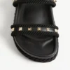 Σανδάλια Rockstud Slide από δέρμα μοσχαριού 20 mm Σανδάλια Rockstud Slide από δέρμα μοσχαριού 20 mm