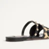 Σανδάλια Rockstud Slide με κεντημένο σχέδιο καρό από ραφία Σανδάλια Rockstud Slide με κεντημένο σχέδιο καρό από ραφία