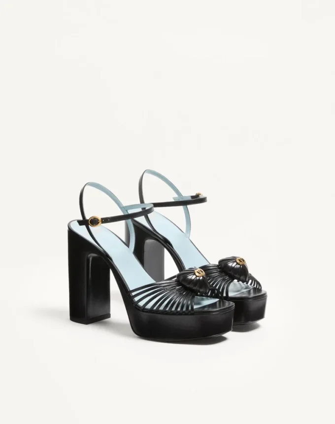 Σανδάλια Royal Platform Sandal In Kidskin 115Mm
