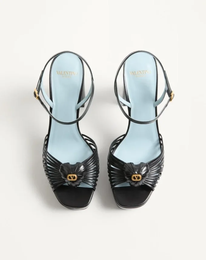 Σανδάλια Royal Platform Sandal In Kidskin 115Mm