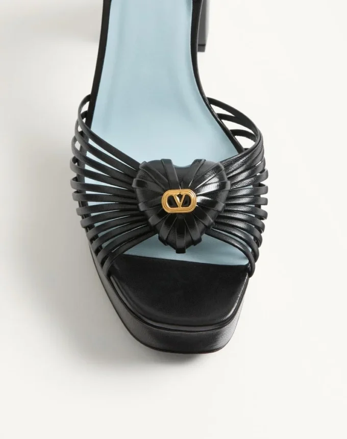 Σανδάλια Royal Platform Sandal In Kidskin 115Mm