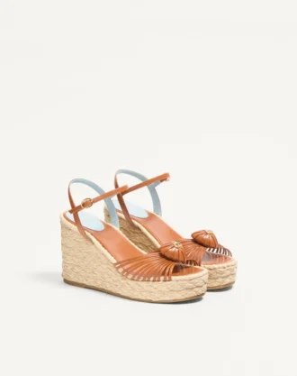 Σανδάλια Royal Wedge Kidskin 100Mm