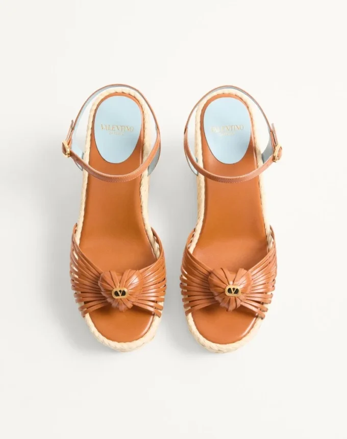 Σανδάλια Royal Wedge Kidskin 100Mm Σανδάλια Royal Wedge Kidskin 100Mm